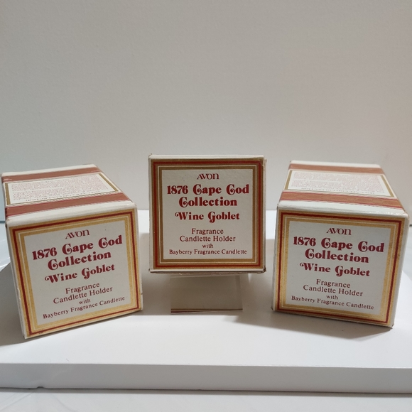 AVON 1876 Cape Cod Collection Wine Goblet - Picture 4 of 10